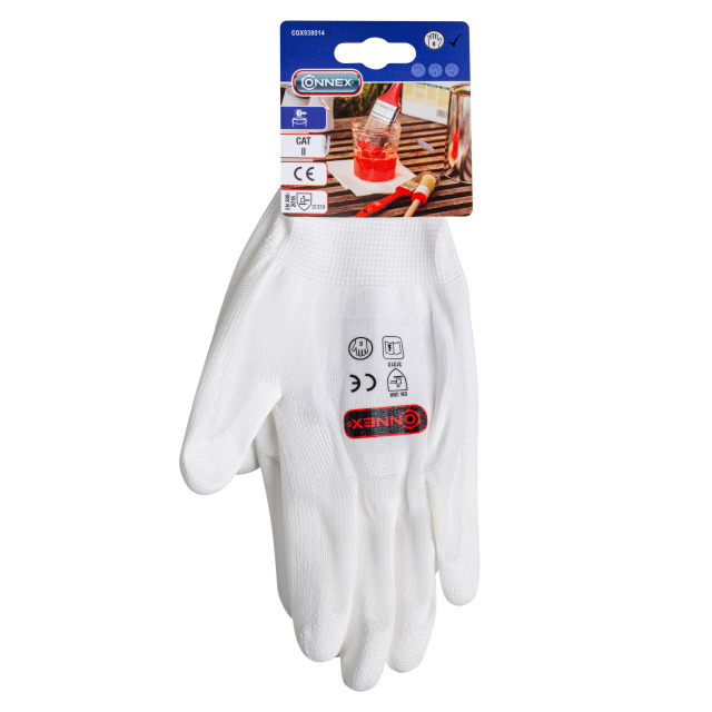 GUANTES PINTOR BLANCO T.8