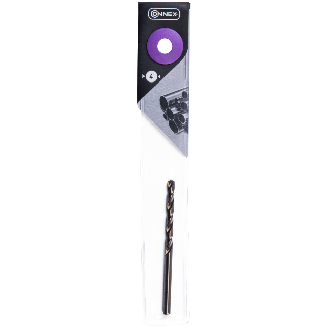 BROCA METAL HSS DIN 338 COBALTO 4MM