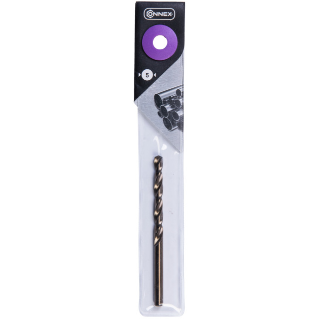 BROCA METAL HSS DIN 338 COBALTO 5MM