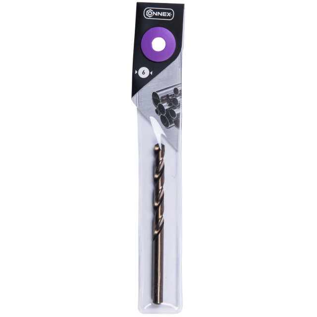 BROCA METAL HSS DIN 338 COBALTO 6MM