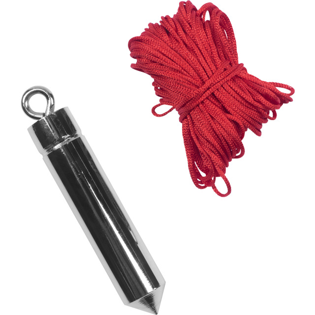 PLOMADA, ACERO INOX, CABLE 10 M