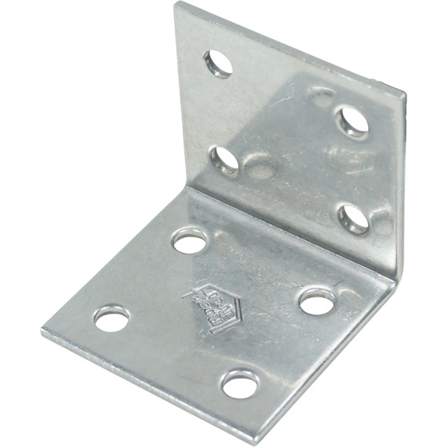 CONECTOR ANGULAR 40 X 40 X 2 MM / ACERO INOX A2 / 1 UD.