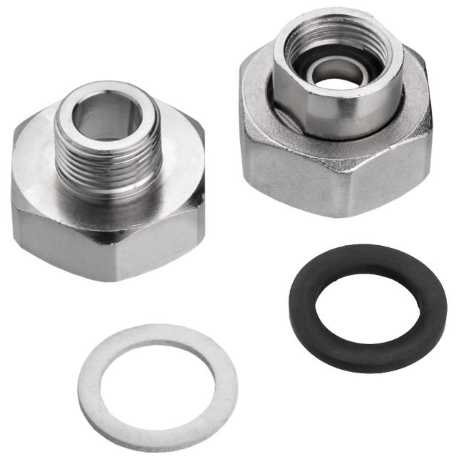 CONEXION POR TORNILLO LAT. MONTAJE CONTADOR 3/8